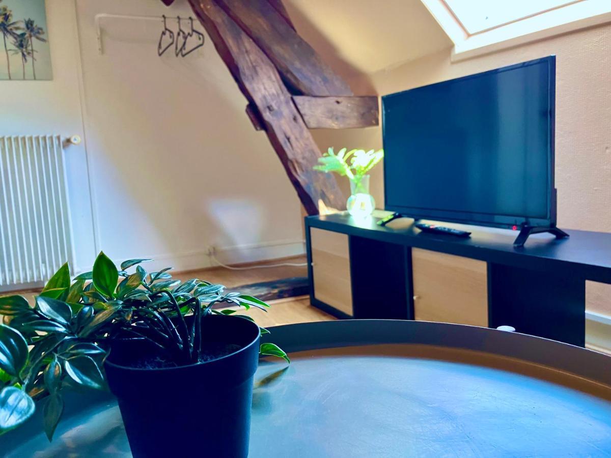 F3 La Plage - Gare - Netflix - Wifi - Parking Évreux Eksteriør bilde